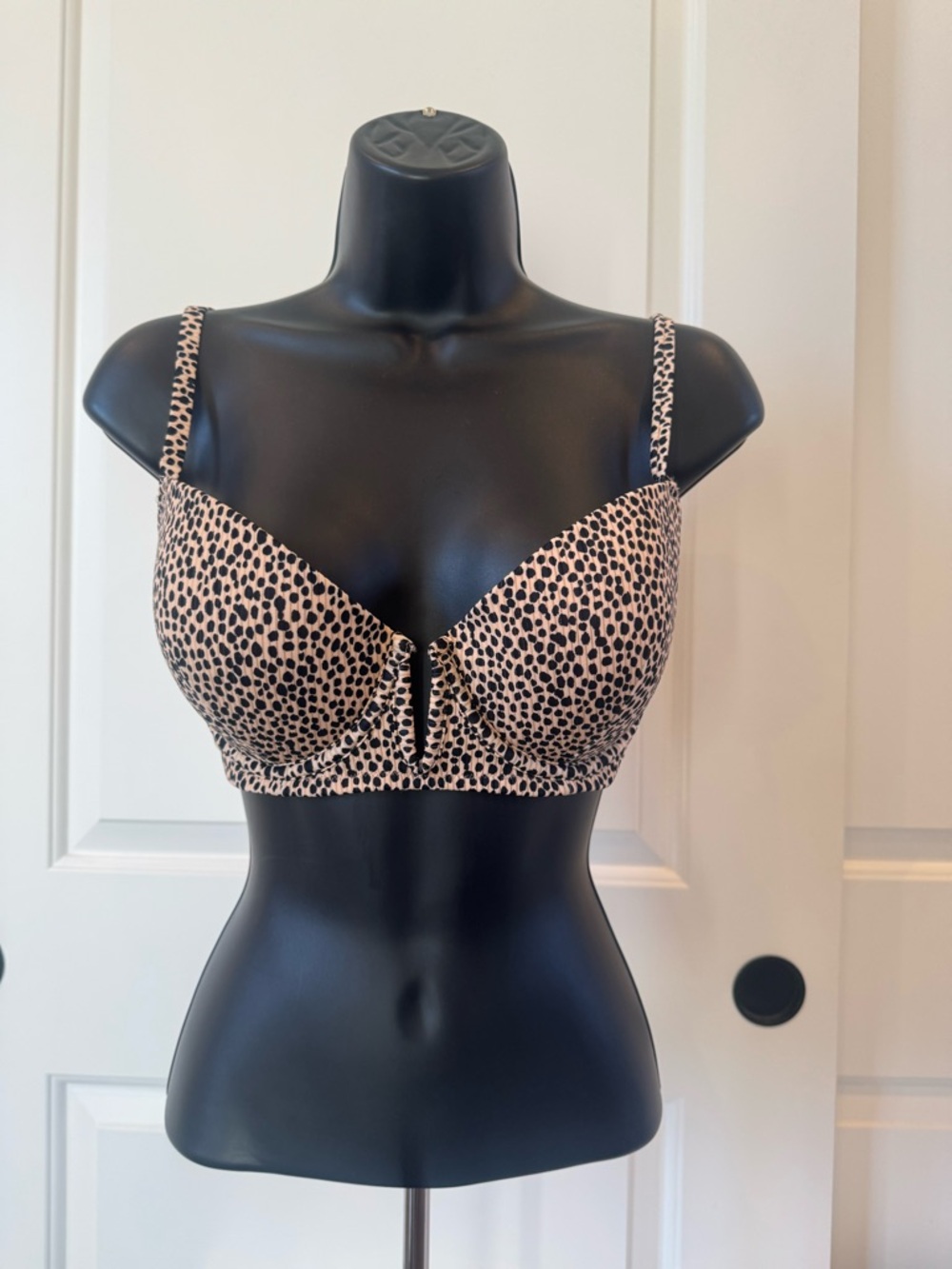 Shade & Shore Leopard Print Bikini Too - Tan & Black